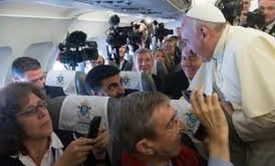 Encuentro del Papa con los periodistas