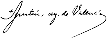 Almudi.org - Firma de Mons. Agustín García-Gasco