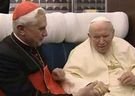 JuanPablo II con Joseph Ratzinger