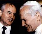 Almudi.org - Juan Pablo II con Mijail Gorvachov
