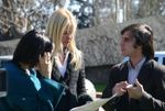 Almudi.org - Juan Martín Ezratty en una filmación junto a la modelo argentina Valeria Mazza