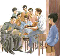 de tertulia con san Josemar&iacute;a