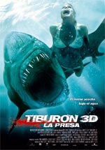 Tiburón 3D, la presa